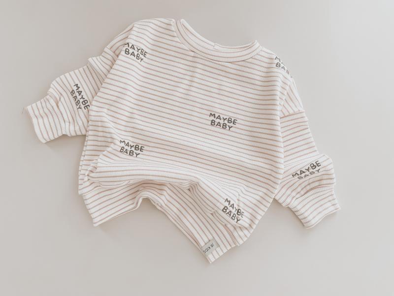 Oversize Sweater Stripe Maybe