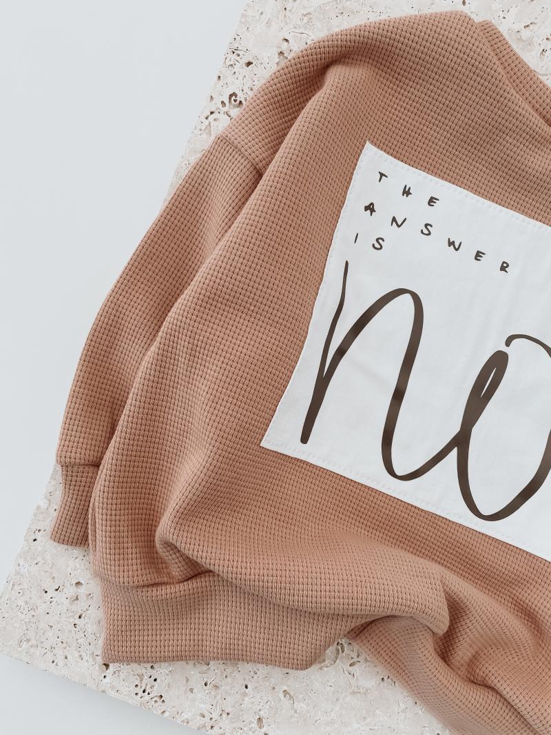 Oversize Sweater dusty lachs No