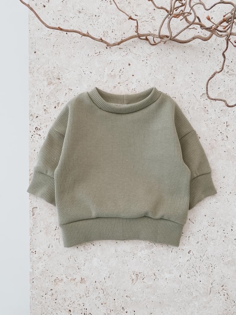 Oversize Sweater Olive Mommy