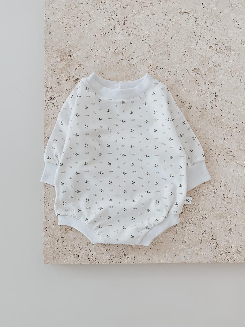 Sweater Romper mini Blätter