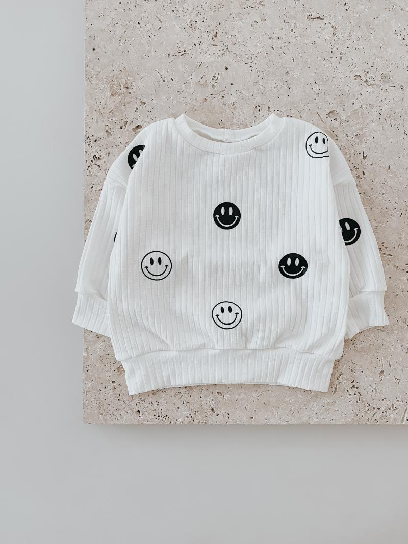 Oversize Sweater Breitripp Smiley