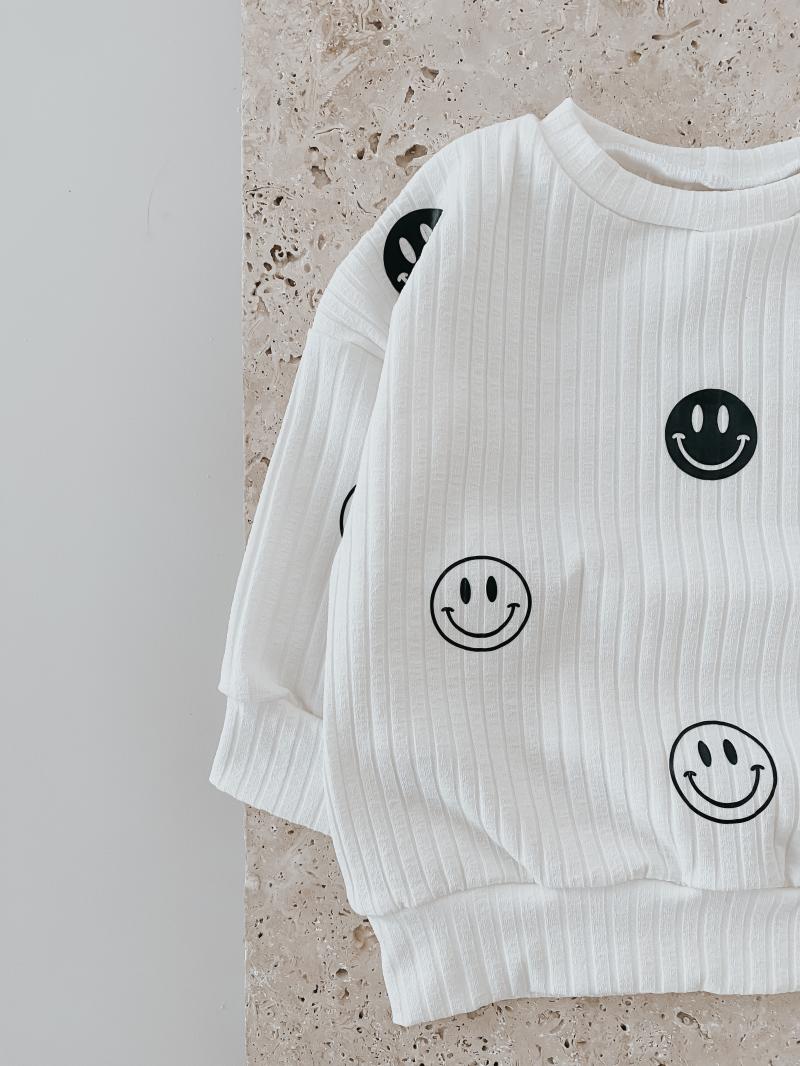 Oversize Sweater Breitripp Smiley