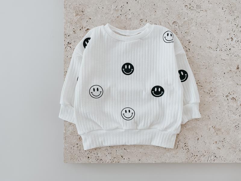 Oversize Sweater Breitripp Smiley