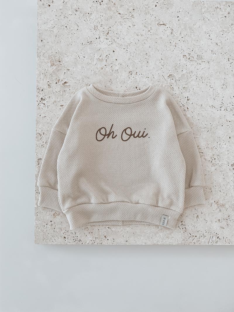 Oversize Sweater Struktur Oh Oui