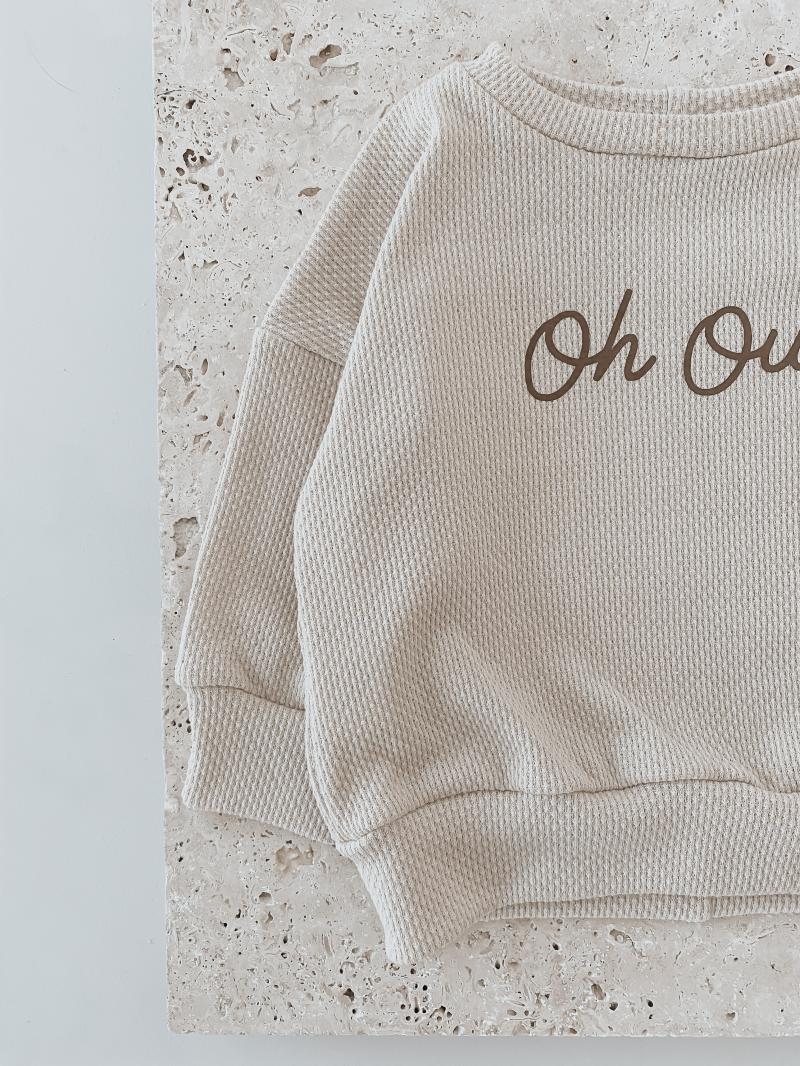 Oversize Sweater Struktur Oh Oui