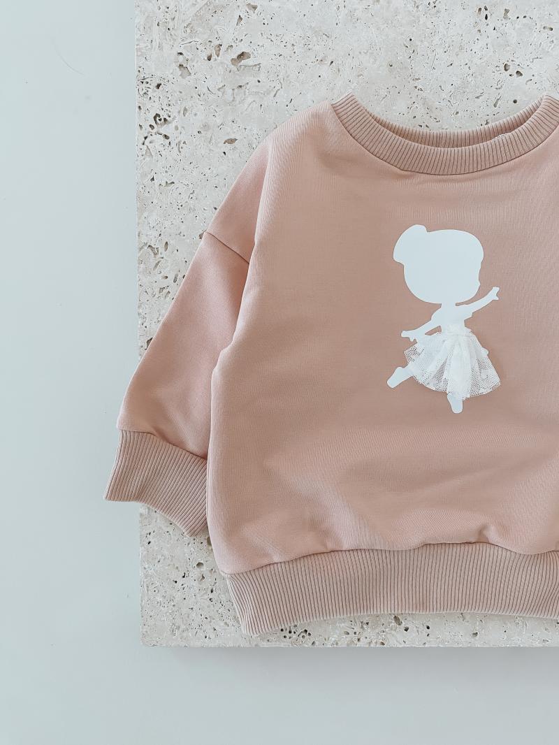 Oversize Sweater Rosa Ballerina