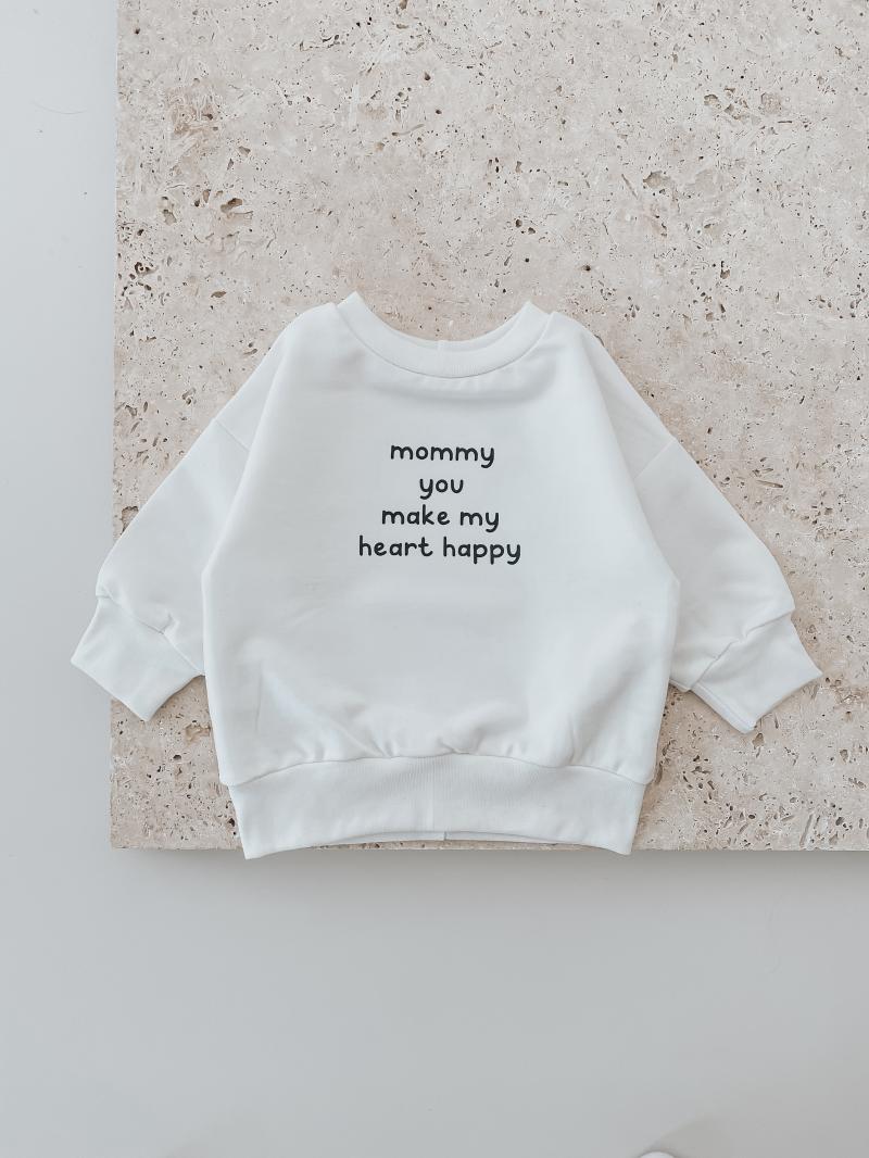 Oversize Sweater Creme Mommy