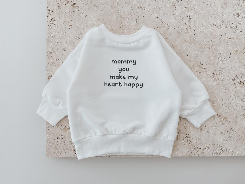 Oversize Sweater Creme Mommy