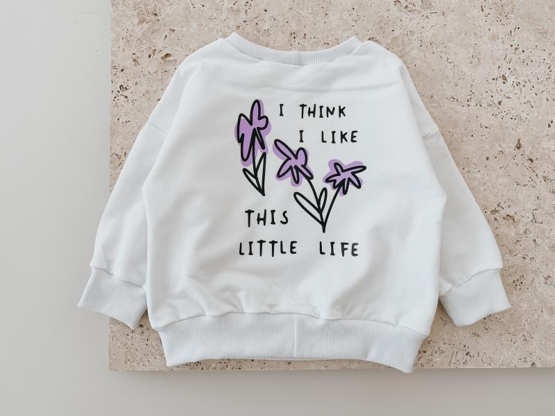 Oversize Sweater Backprint  Little Life