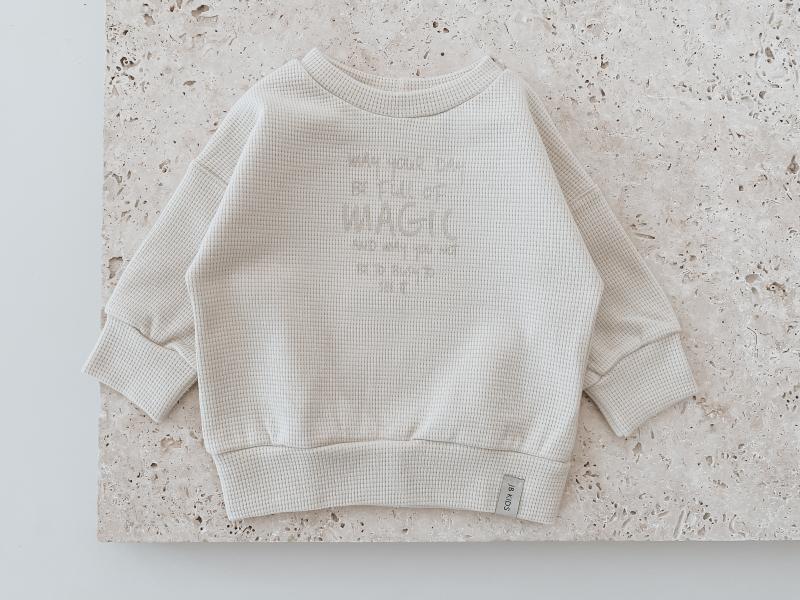 Oversize Sweater Waffel Magic