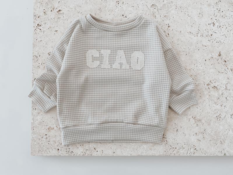 Oversize Sweater Breitripp Streifen Ciao