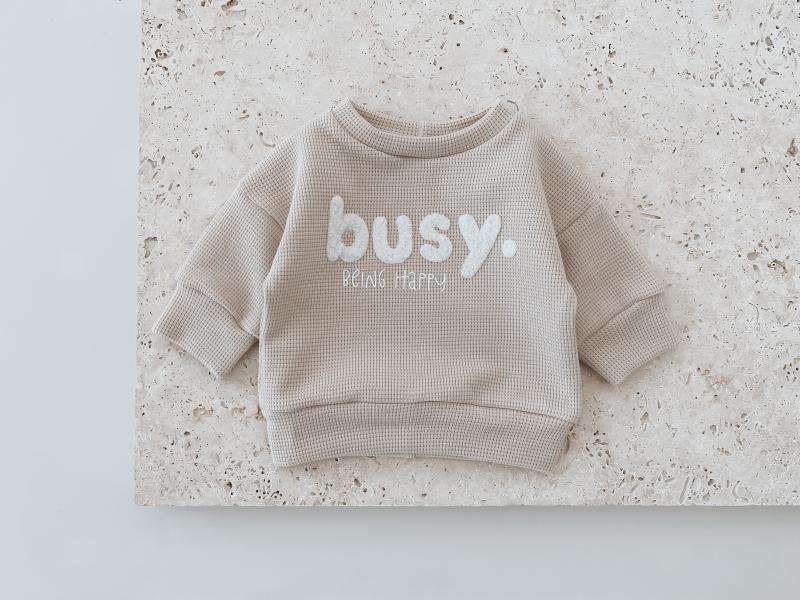 Oversize Sweater Busy Beige