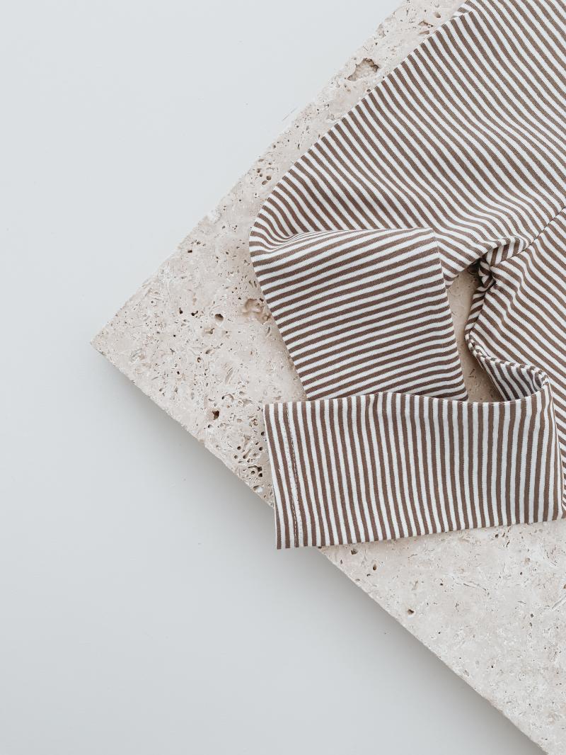 Leggins Stripes Brown