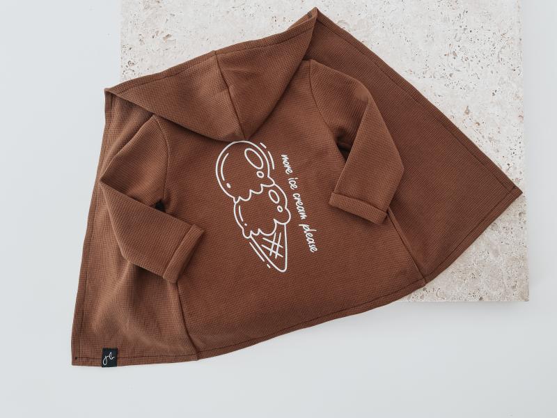 Cardigan Braun Ice Cream