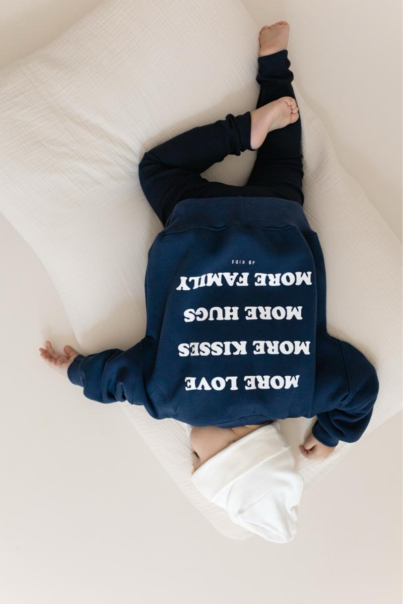 Oversize Sweater Dunkelblau 