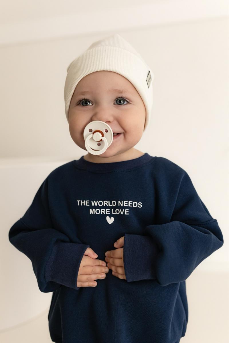 Oversize Sweater Dunkelblau 