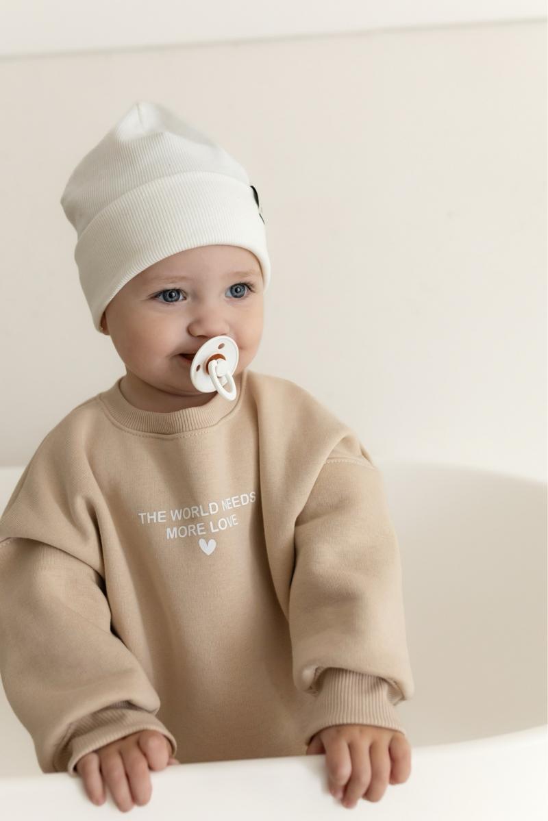 Oversize Sweater Hellbeige 