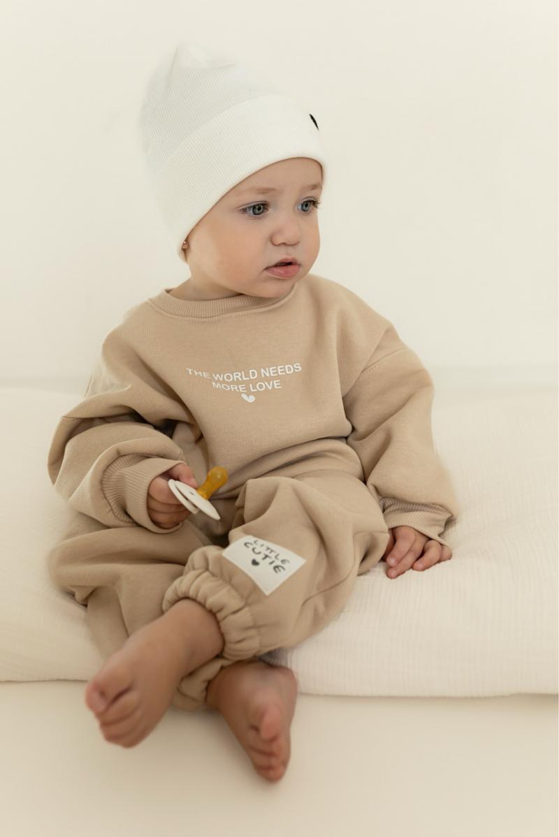 Oversize Sweater Hellbeige 