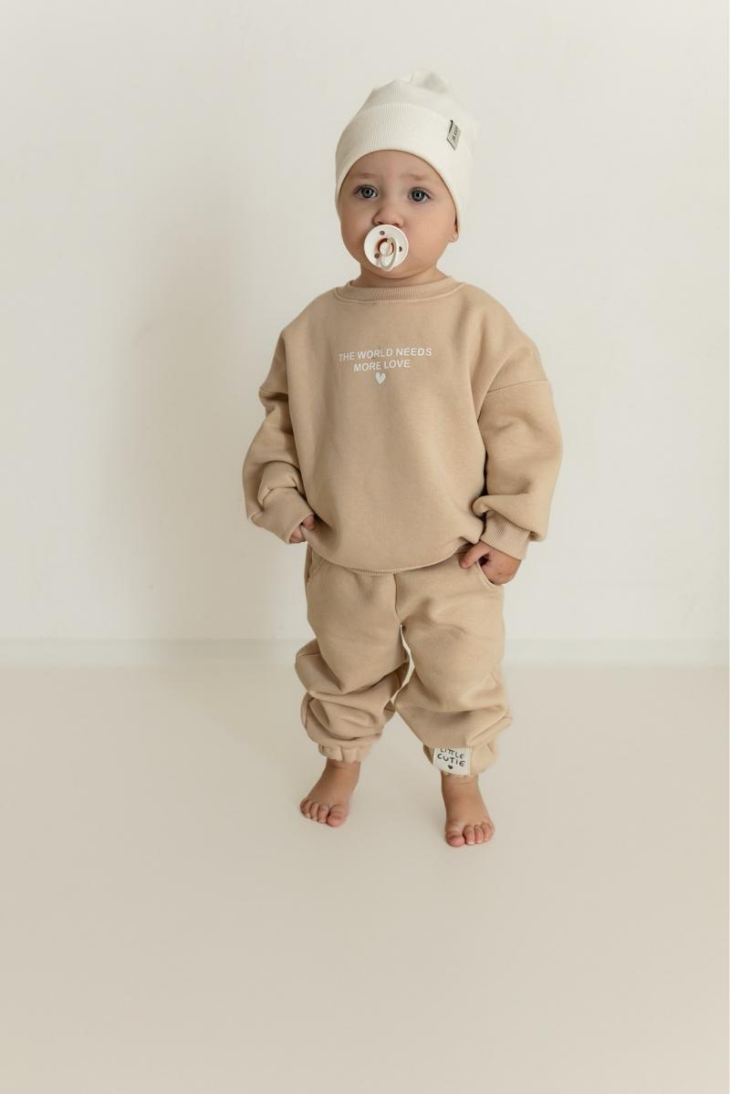 Oversize Sweater Hellbeige 