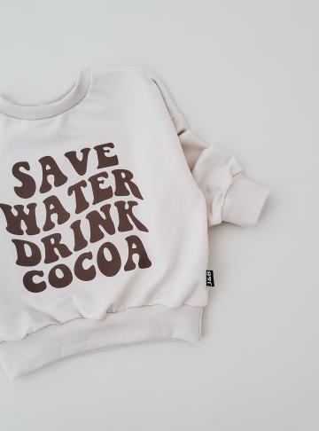 Oversize Sweater Save Water