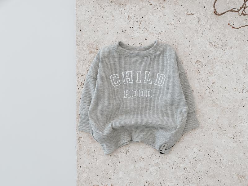 Oversize Sweater Grey Childhood
