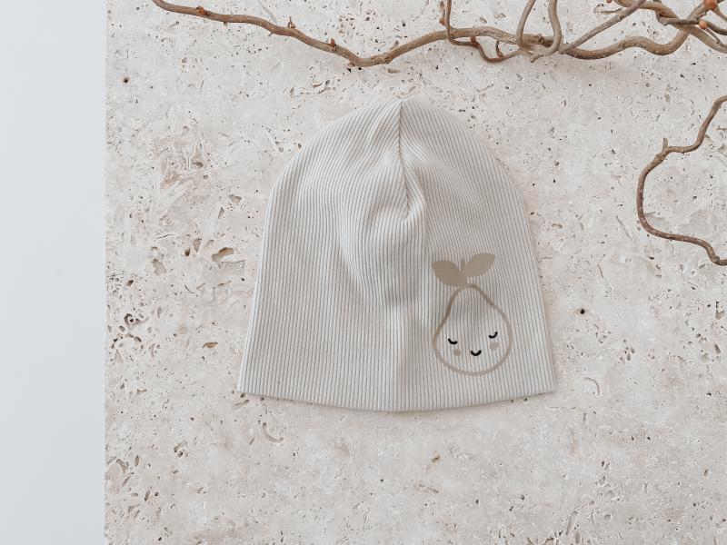 Beanie Natur Birne