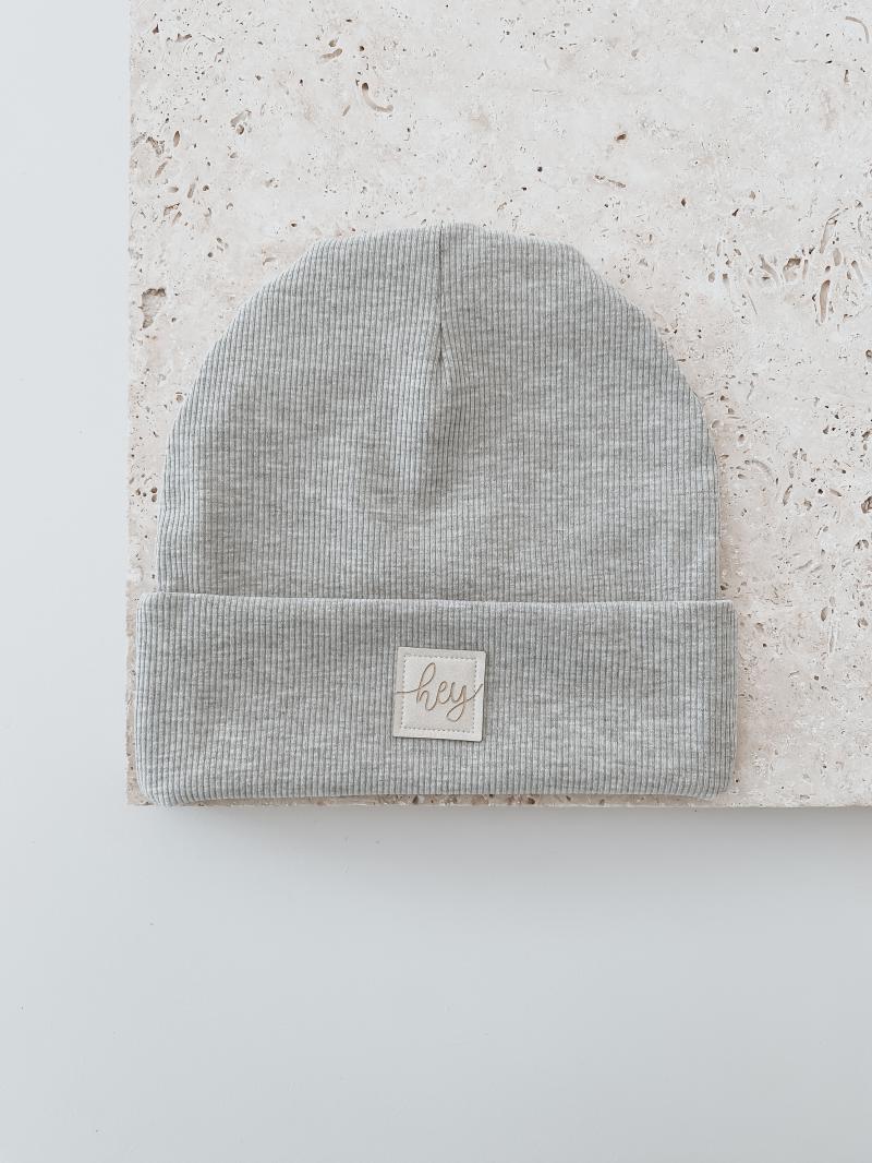 Hipster Beanie Grey Hej