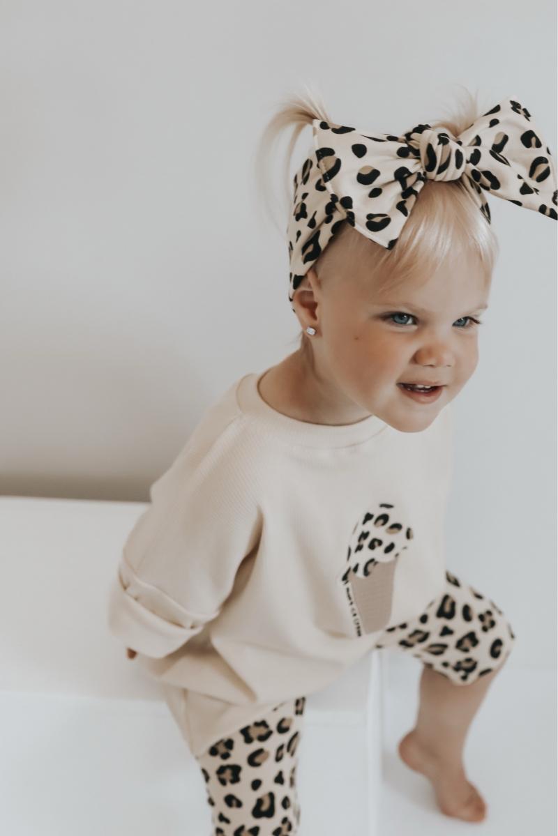 Chunky Headband - Leopard - Haarband