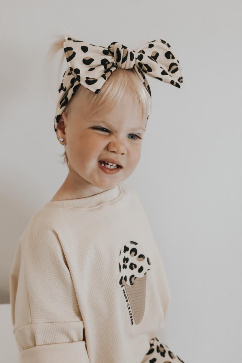 Chunky Headband - Leopard - Haarband