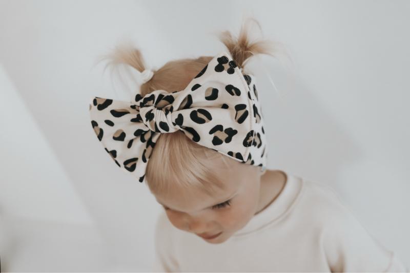 Chunky Headband - Leopard - Haarband