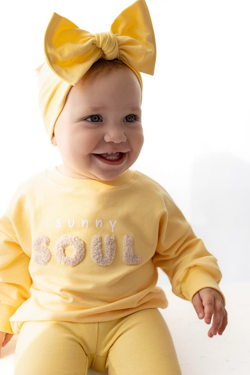 Chunky Headband - Lemon
