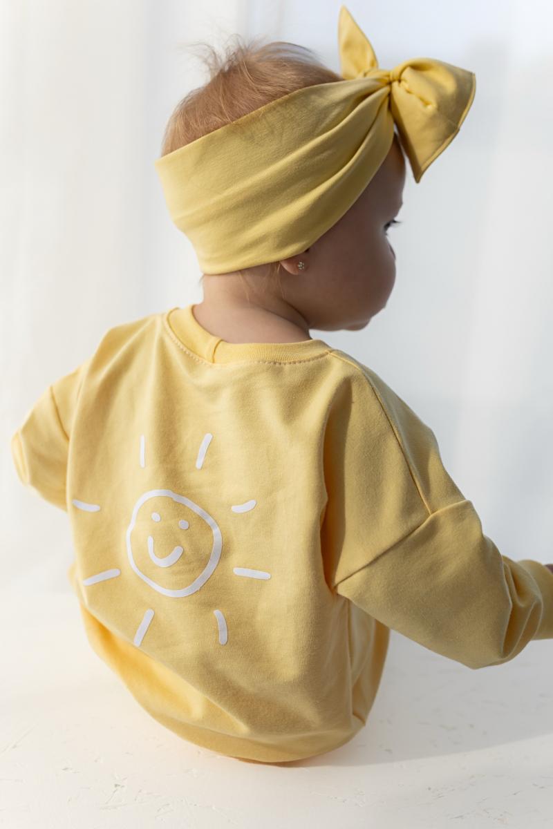 Chunky Headband - Lemon