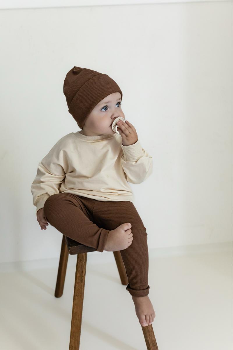 Leggins Chocolat Ripp Jersey