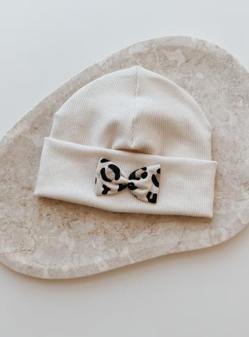 Hipster Beanie Leo Schleife