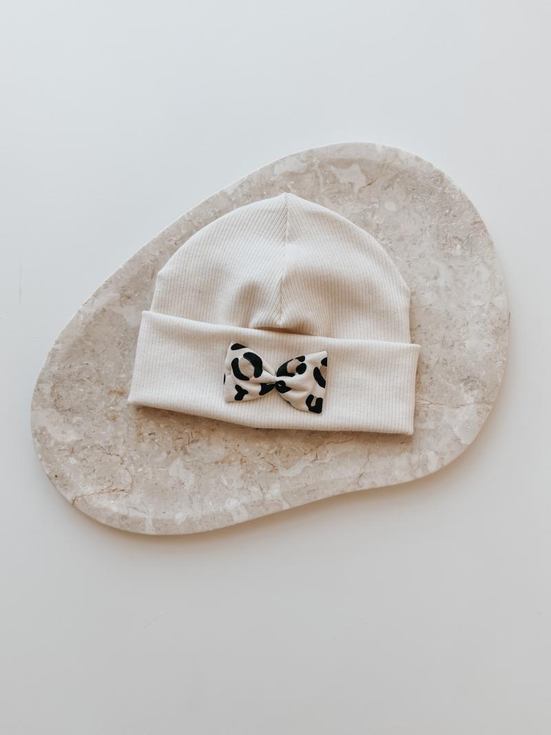 Hipster Beanie Leo Schleife