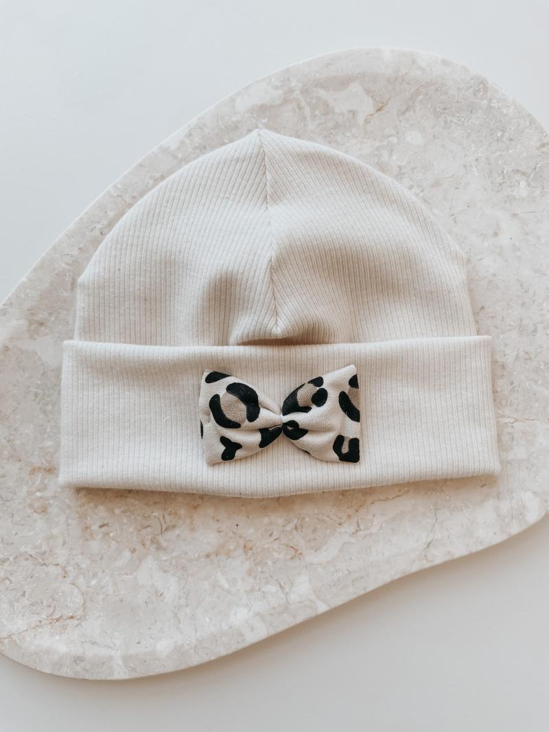 Hipster Beanie Leo Schleife