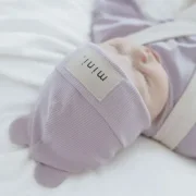 Hipster Beanie -Bärchen Flieder