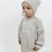 Basic Beanie - Ripped Grau
