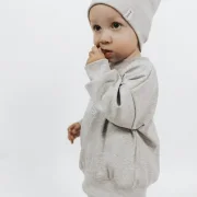 Basic Beanie - Ripped Grau