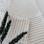 Leggins Basic - Creme gestreift