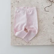 Leggins Stripes Baby Rosa