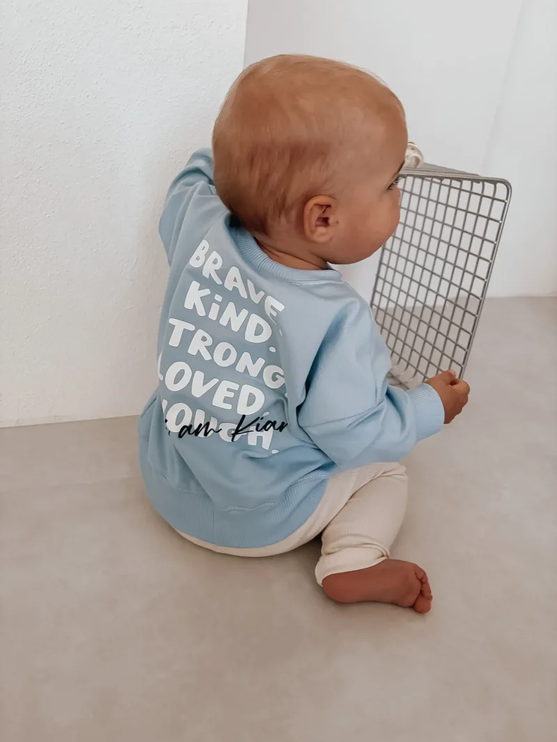 Oversize Sweater - Brave, Kind, Strong