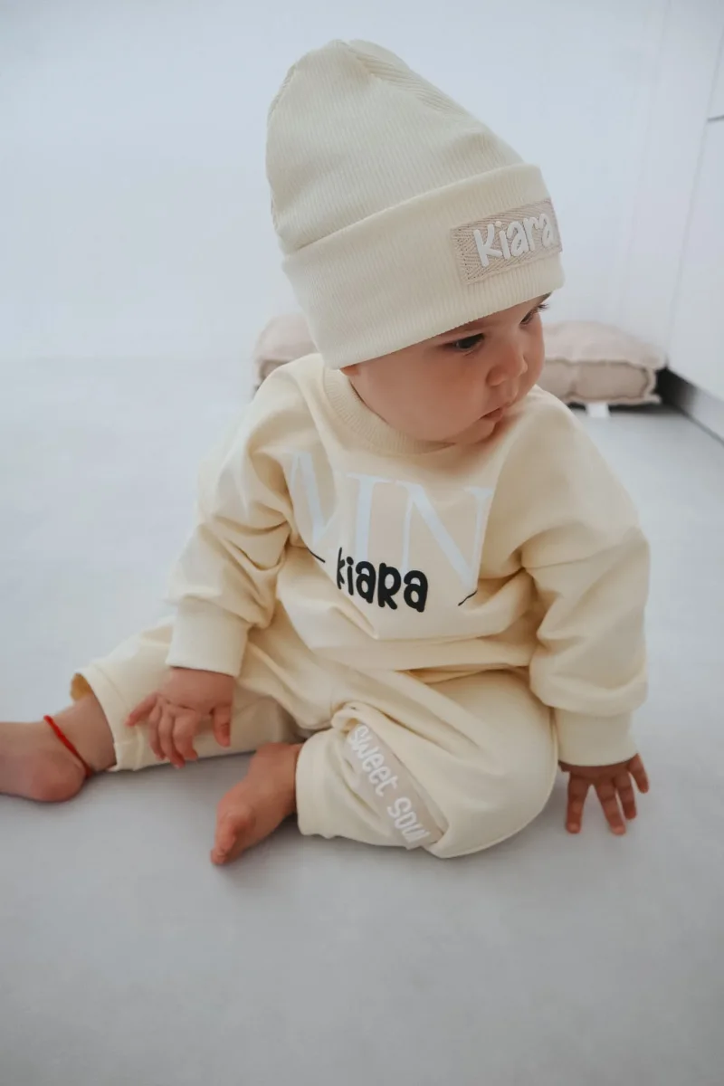 Oversize Sweater MiniMe - Personalisiert Butter Yellow