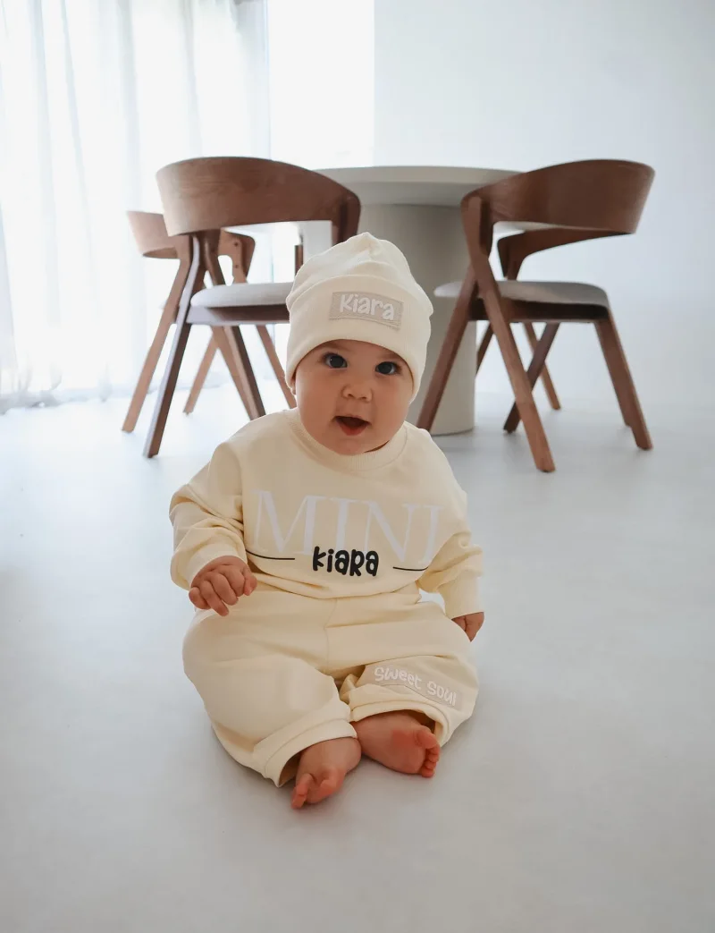 Oversize Sweater MiniMe - Personalisiert Butter Yellow