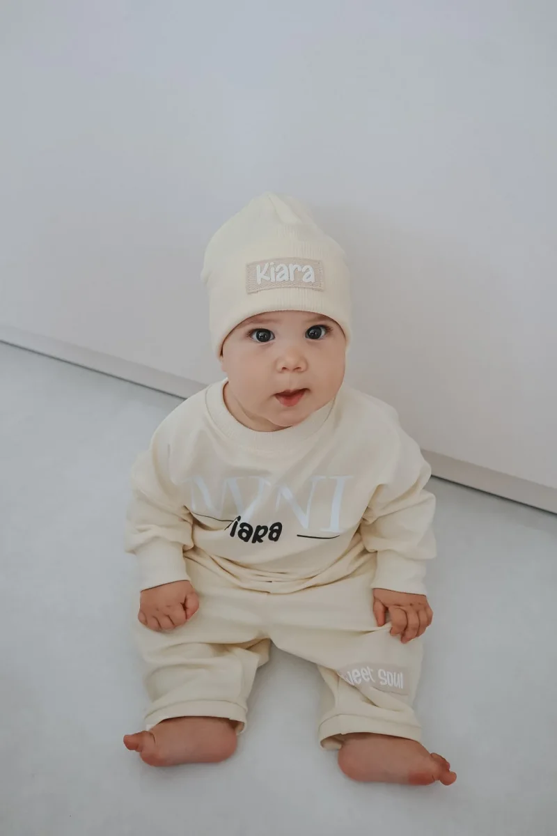 Oversize Sweater MiniMe - Personalisiert Butter Yellow