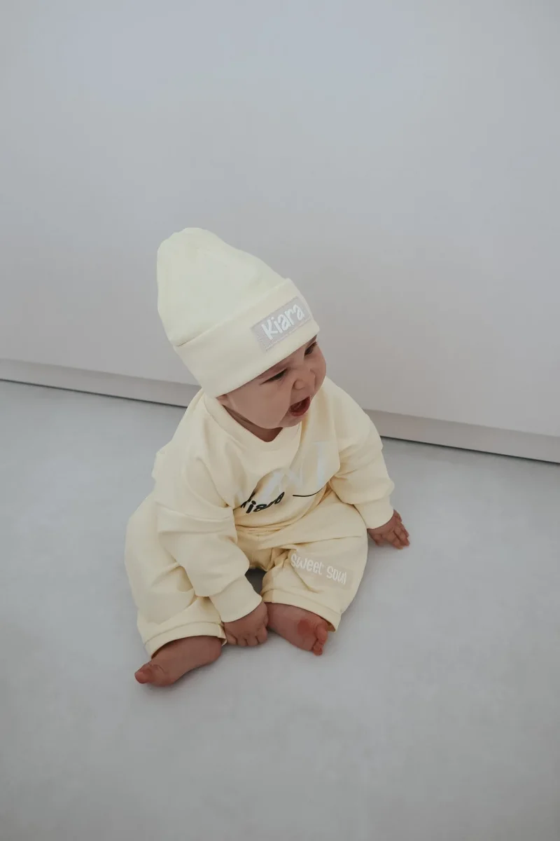 Oversize Sweater MiniMe - Personalisiert Butter Yellow