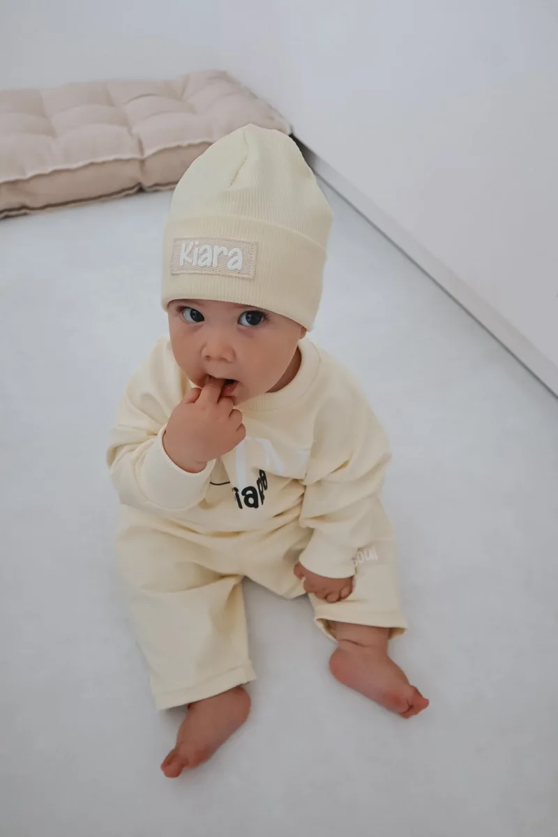 Oversize Sweater MiniMe - Personalisiert Butter Yellow