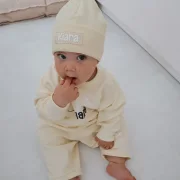 Oversize Sweater MiniMe - Personalisiert Butter Yellow