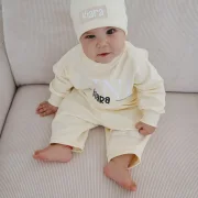 Oversize Sweater MiniMe - Personalisiert Butter Yellow