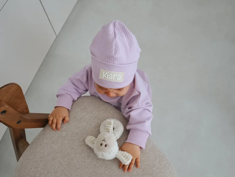 Oversize Sweater MiniMe - Personalisiert Flieder